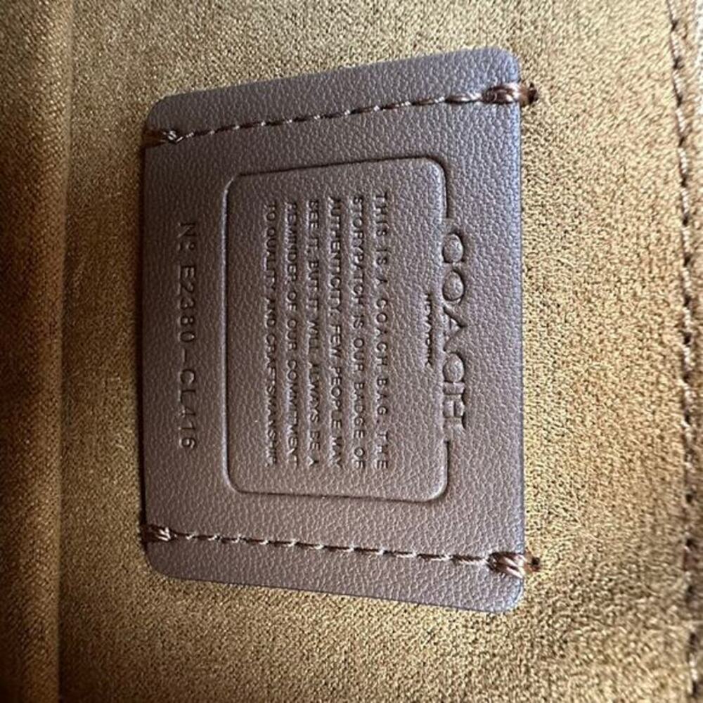 COACH  CL416 Morgan Square Crossbody Bag - Picture 6 of 9